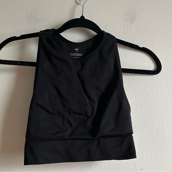 knix Other - Knix Sz M Long Lined Black Sport Bras